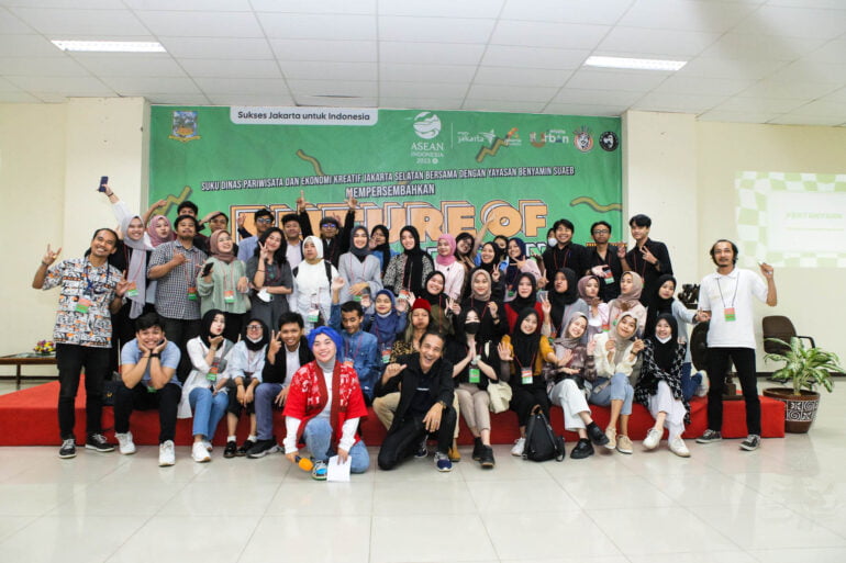 Pelatihan Presenter TV dan Radio yang Dipersembahkan oleh Suku Dinas Pariwisata dan Ekonomi Kreatif Kota Administrasi Jakarta Selatan dan Yayasan Benyamin Suaeb