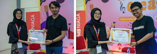 Penyerahan Sertifikat Kedua Narasumber oleh Project Manager(Sumber Foto: Milik Kejar Mimpi Bekasi, Juli 2023)