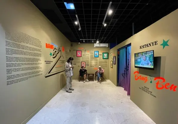 Sudut Mini Pameran Tribute to Benyamin S ‘Dunianye Bang Ben