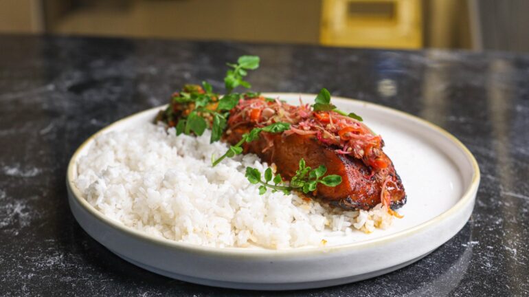 Vasaka Hotel Jakarta- Salmon Sambal Bongkot