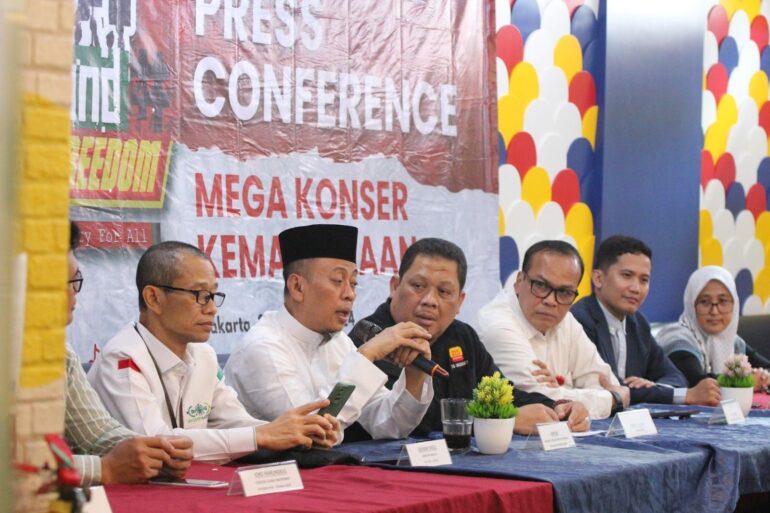 Melalui Sound of Freedom, diharapkan masyarakat Indonesia dapat semakin tergerak untuk berkontribusi dalam menciptakan dunia yang lebih adil dan damai