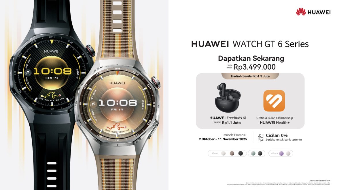 HUAWEI WATCH GT 6 Series di Indonesia