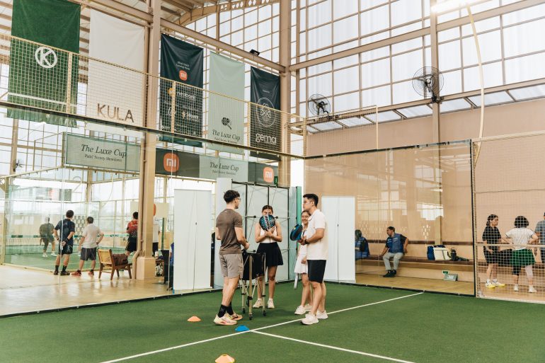 Coaching Clinic The Luxe Cup 2025 bersama pelatih dan atlet padel profesional