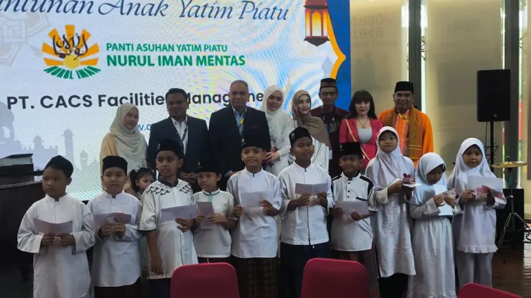 Santunan anak yatim PT CACS