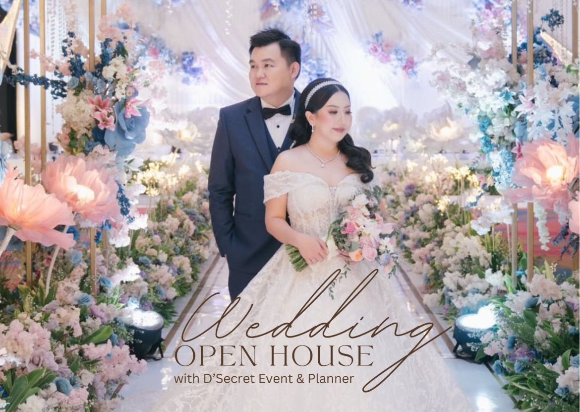 Wedding Open House Hotel Ciputra Jakarta 2026 bersama D'Secret Event & Planner menghadirkan vendor pernikahan terbaik.