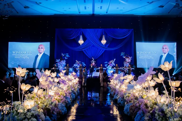 Timelessly Yours Wedding Open House 2026 di Novotel Tangerang menghadirkan lebih dari 30 vendor pernikahan.