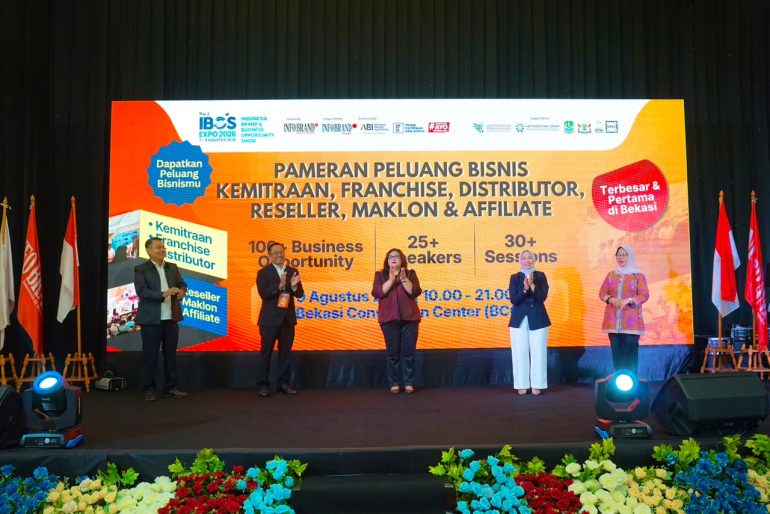 Brand dan peluang usaha yang hadir di IBOS EXPO 2026