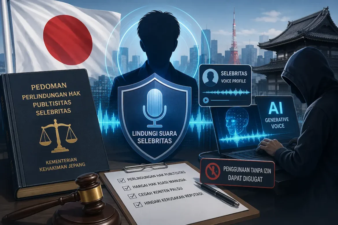 Ilustrasi AI meniru suara selebritas dan pengisi suara di Jepang