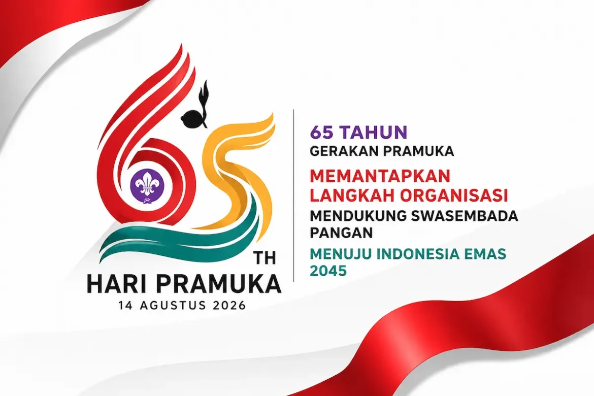 Logo Hari Pramuka 2026 resmi peringatan ke-65