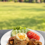 Citra Garden Restaurant di Puncak dengan pemandangan pegunungan