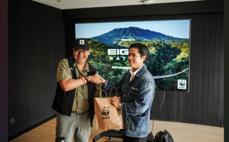 Kunjungan WWF-Indonesia ke EIGER Nature untuk melihat upaya restorasi dan konservasi