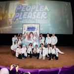Tim dan pemain film People Pleaser saat peluncuran trailer dan poster di Jakarta