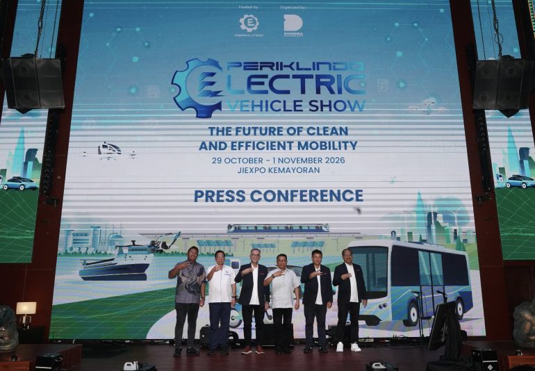 Press conference PEVS 2026 di Jakarta