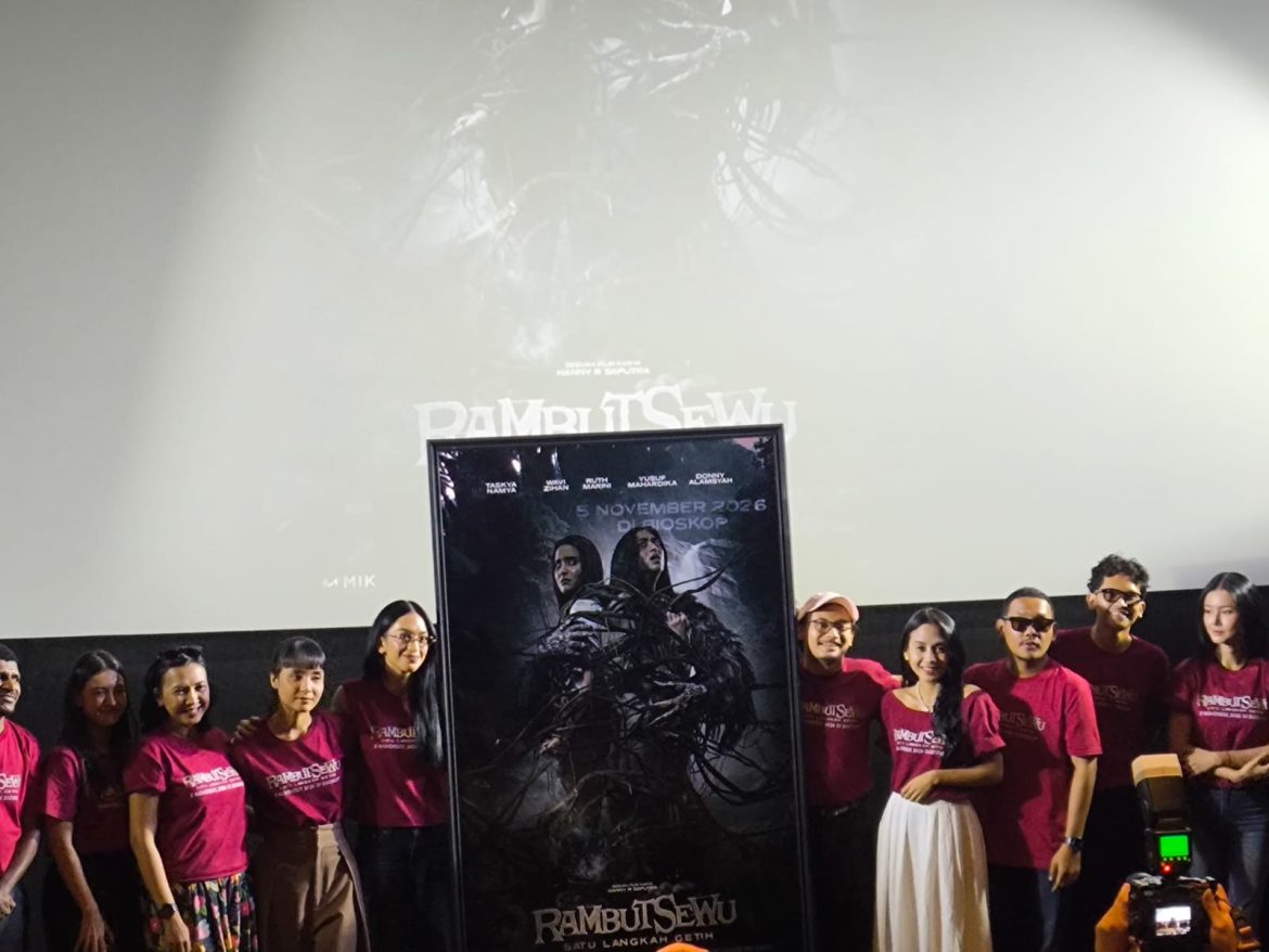 Official poster film Rambut Sewu: Satu Langkah Getih